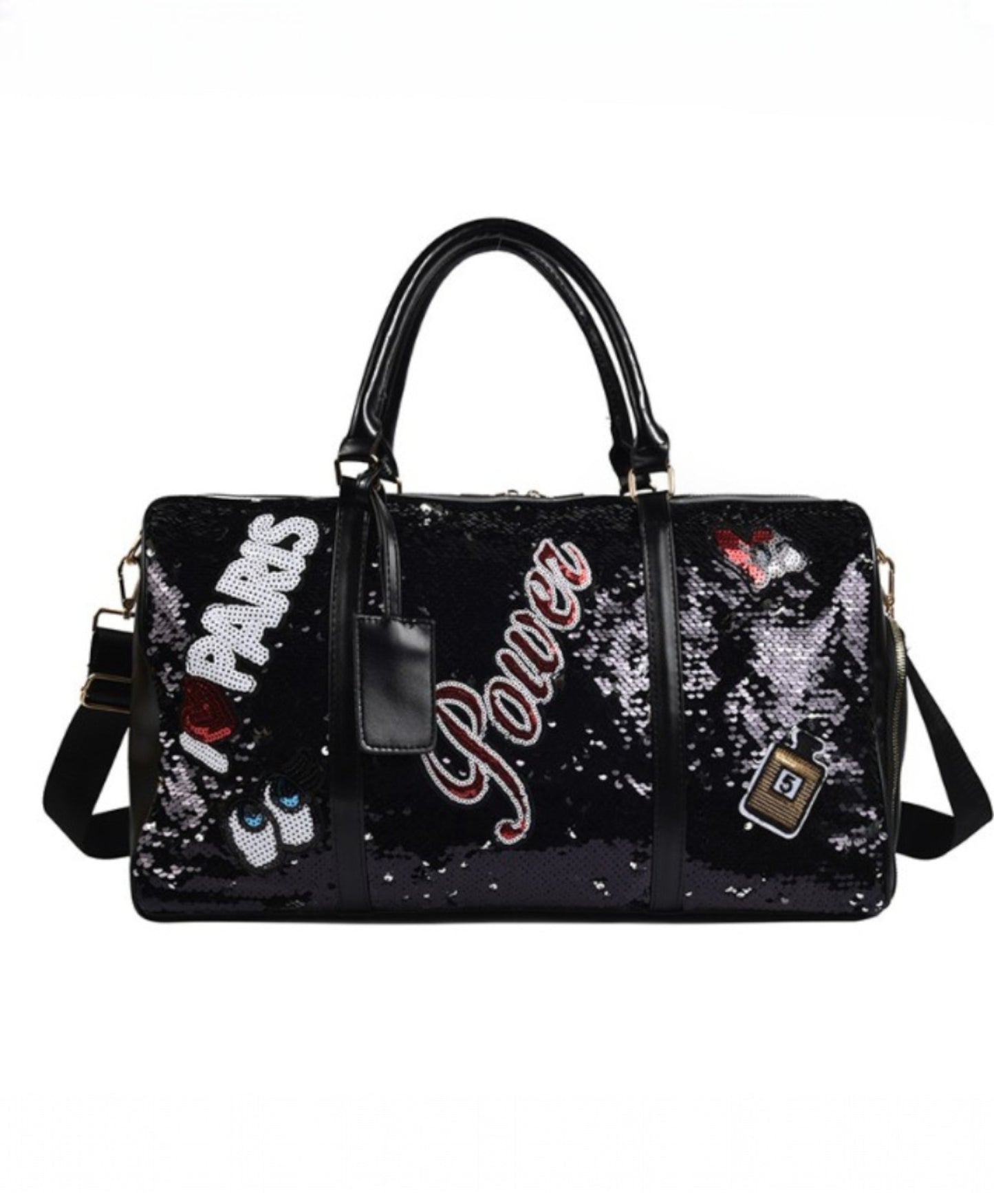 スパンコール2WAYボストンバッグ(CG-AB51103)