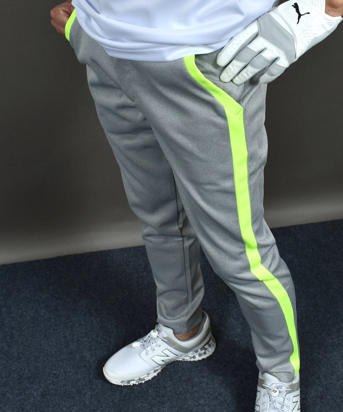 ライン入りテーパードゴルフパンツ(CG-21013ST)