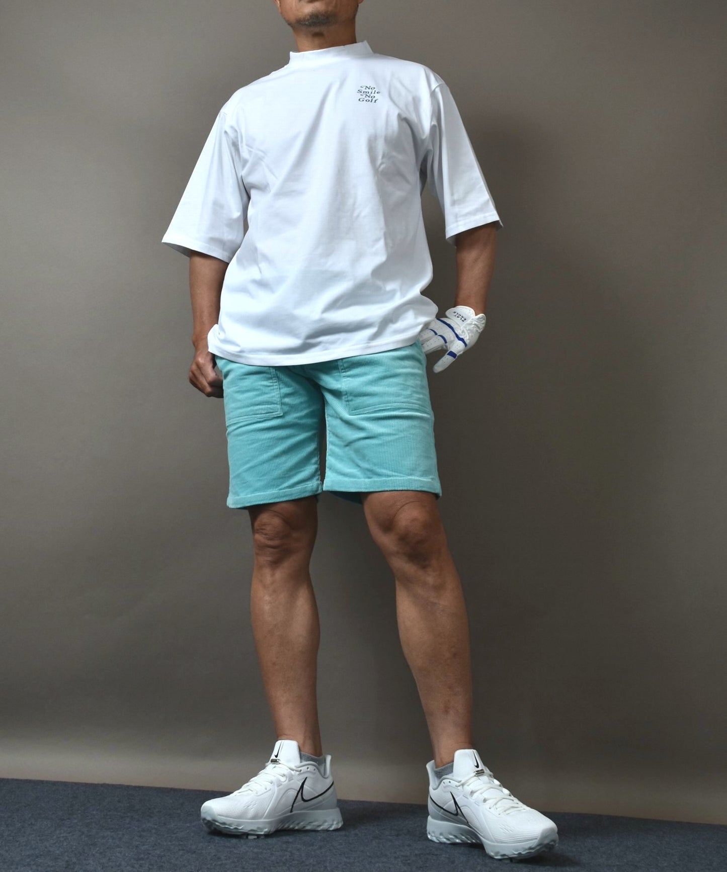 ストレッチ コーデュロイゴルフショートパンツ(CG-S24001)