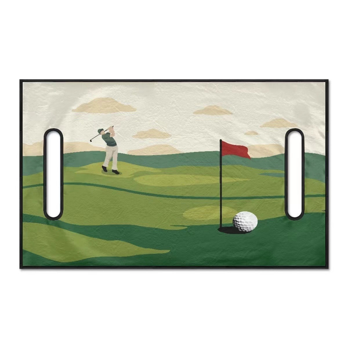 ゴルフカートでパンツのお尻を傷めない!ゴルフカートシートカバー(CG-AB2651)