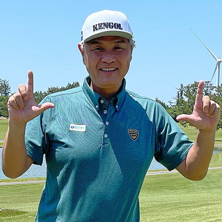 鈴木健監修 KENGOL×COMONGOLFコラボゴルフキャップ(CG-CAP22)