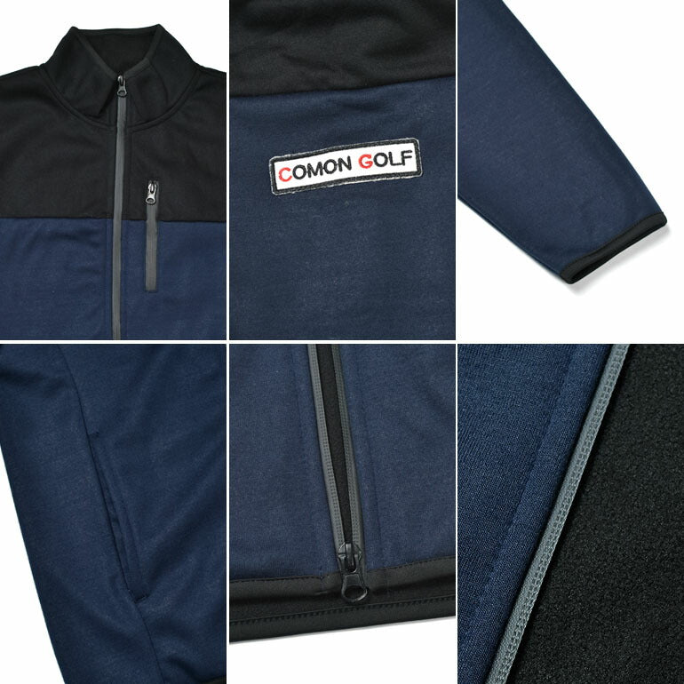 年末年始も発送!3層構造裏フリース防風フルジップブルゾン (CG-JK024)