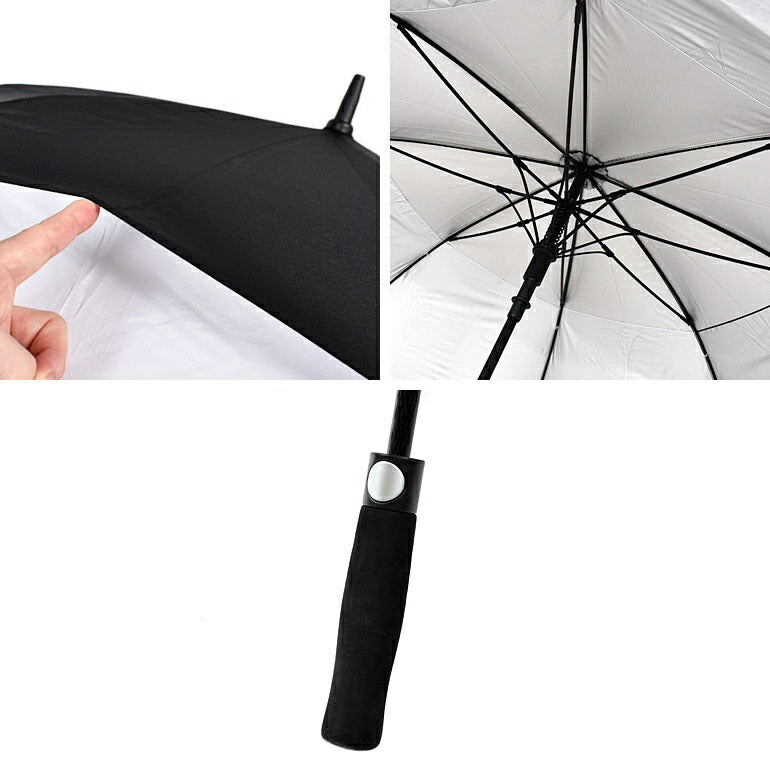 二重構造大型軽量カーボンフレームジャンプ式ゴルフアンブレラ(IF-GF0298)