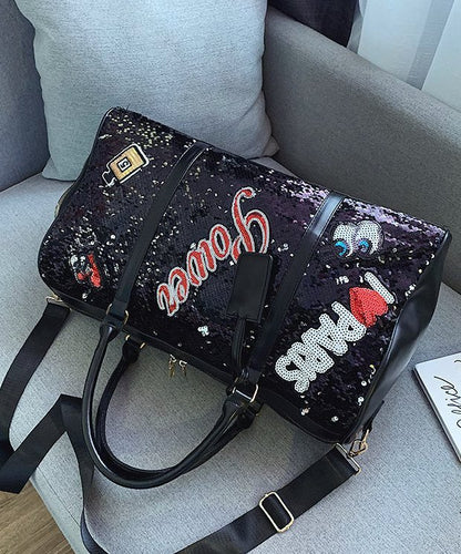 スパンコール2WAYボストンバッグ(CG-AB51103)