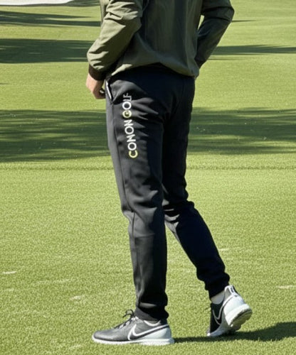 暖かくてノンストレス 裏起毛フリース ボンディング ジョガータイプゴルフパンツ(CG-22020)
