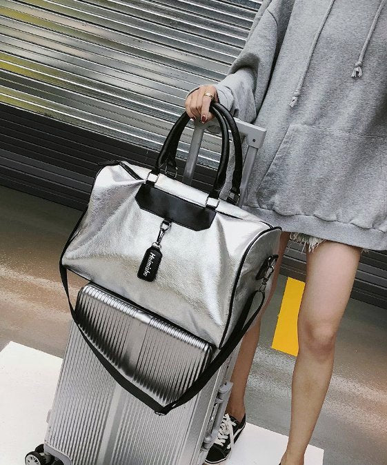 スーツケースに掛けられるキャリーオン2WAYボストンバッグ(CG-AB51101)