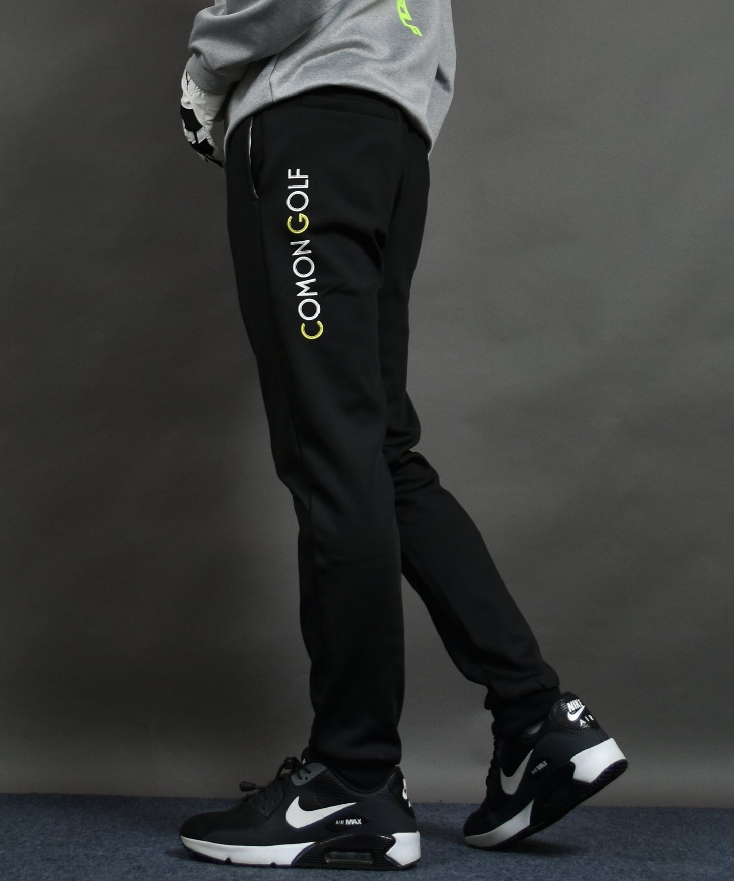 暖かくてノンストレス 裏起毛フリース ボンディング ジョガータイプゴルフパンツ(CG-22020)