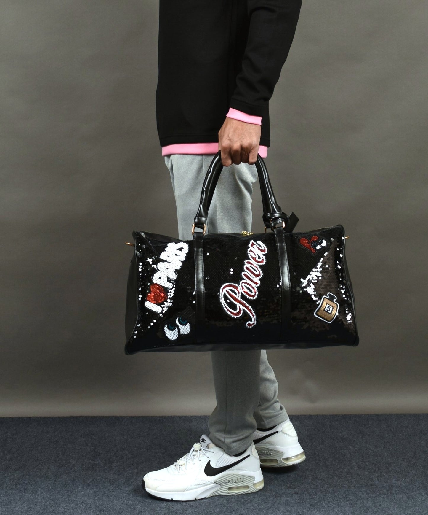 スパンコール2WAYボストンバッグ(CG-AB51103)