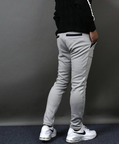 裏フリースボンディングポケットラインストレッチテーパードゴルフパンツ(CG-22026)