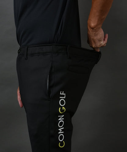 暖かくてノンストレス 裏起毛フリース ボンディング ジョガータイプゴルフパンツ(CG-22020)