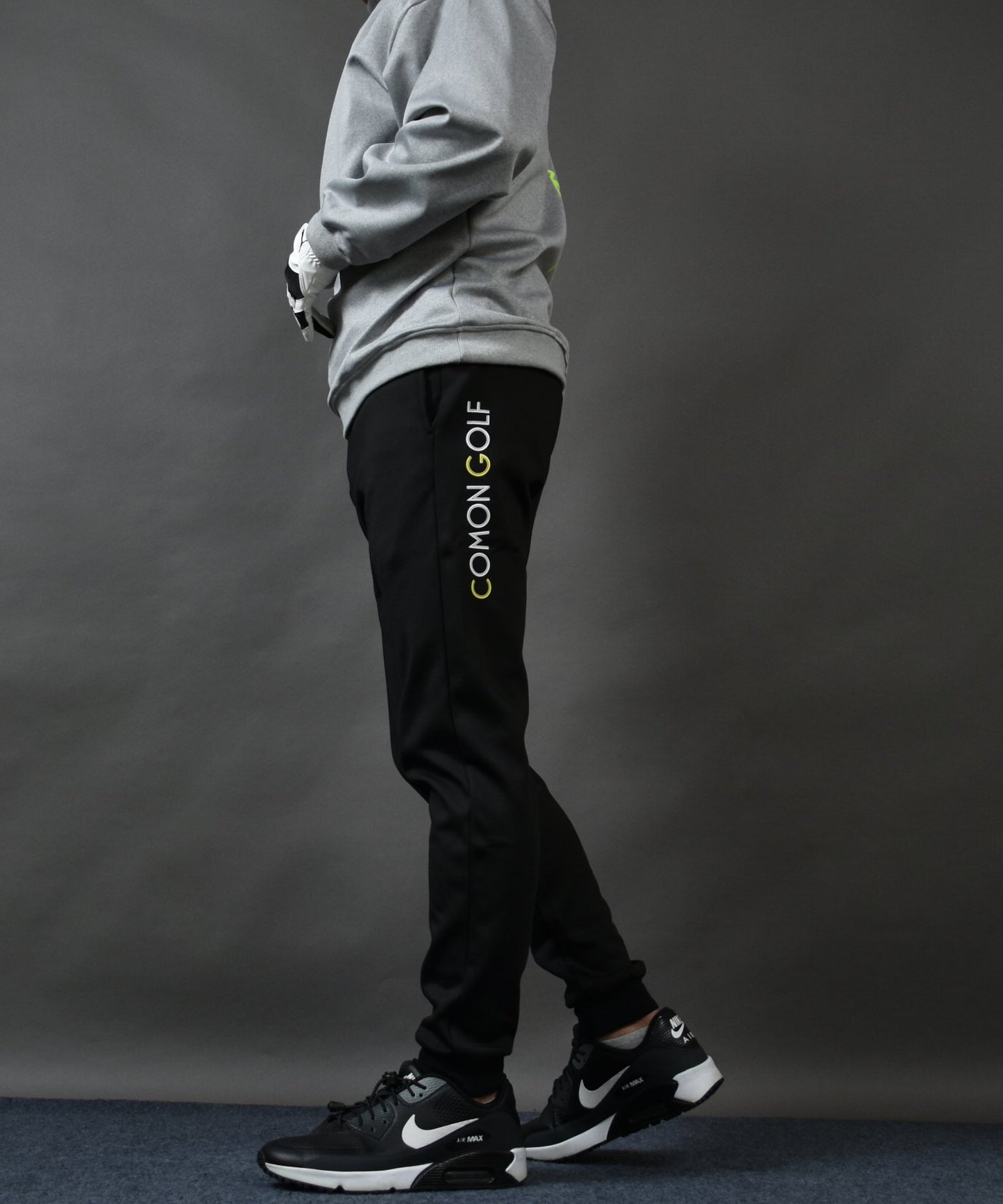 暖かくてノンストレス 裏起毛フリース ボンディング ジョガータイプゴルフパンツ(CG-22020)