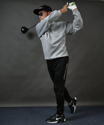 暖かくてノンストレス 裏起毛フリース ボンディング ジョガータイプゴルフパンツ(CG-22020)