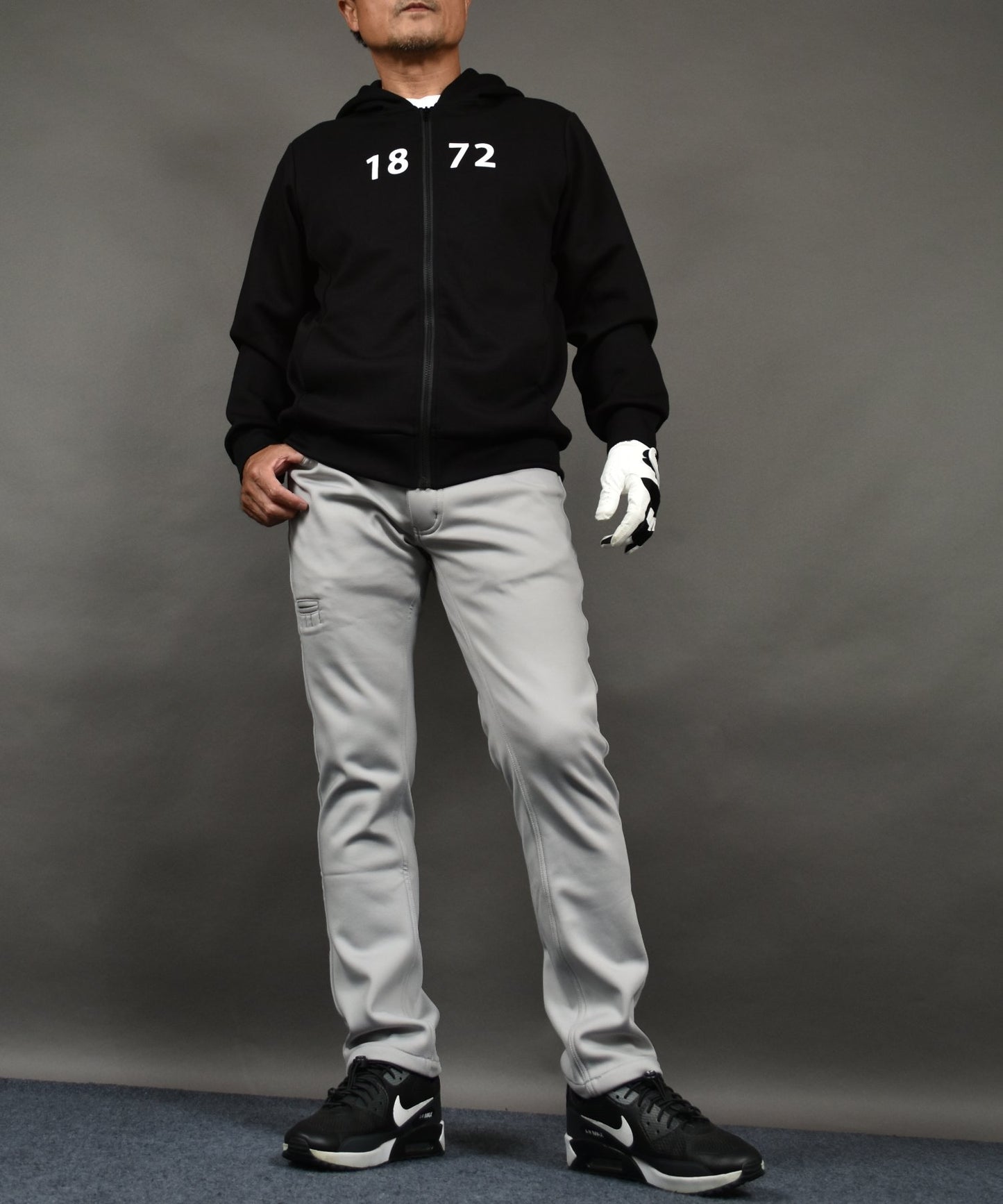 超暖かい裏フリースボンディングストレッチゴルフパンツ(CG-NF1901)