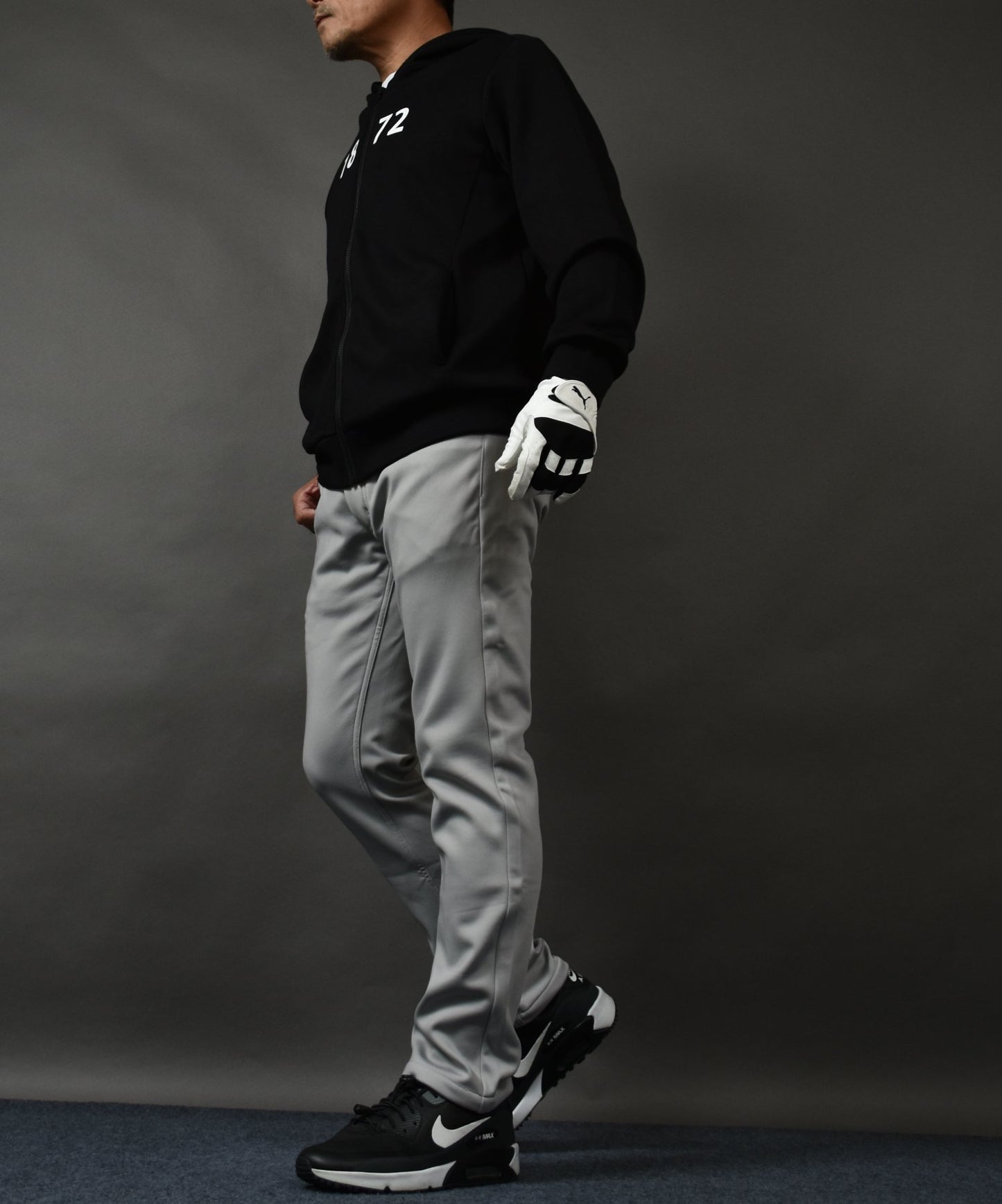 超暖かい裏フリースボンディングストレッチゴルフパンツ(CG-NF1901)