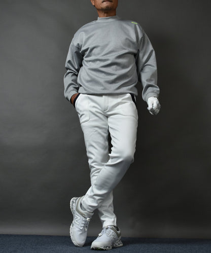 裏フリースボンディングポケットラインストレッチテーパードゴルフパンツ(CG-22026)