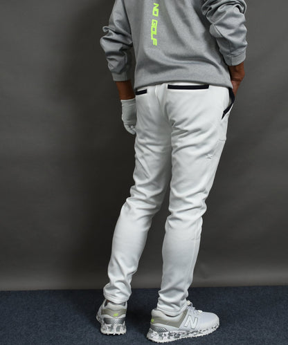 裏フリースボンディングポケットラインストレッチテーパードゴルフパンツ(CG-22026)