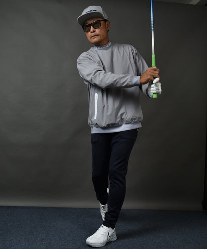 裏フリースボンディングポケットラインストレッチテーパードゴルフパンツ(CG-22026)