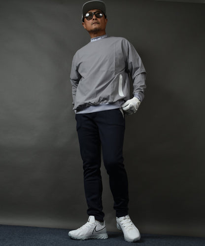 裏フリースボンディングポケットラインストレッチテーパードゴルフパンツ(CG-22026)