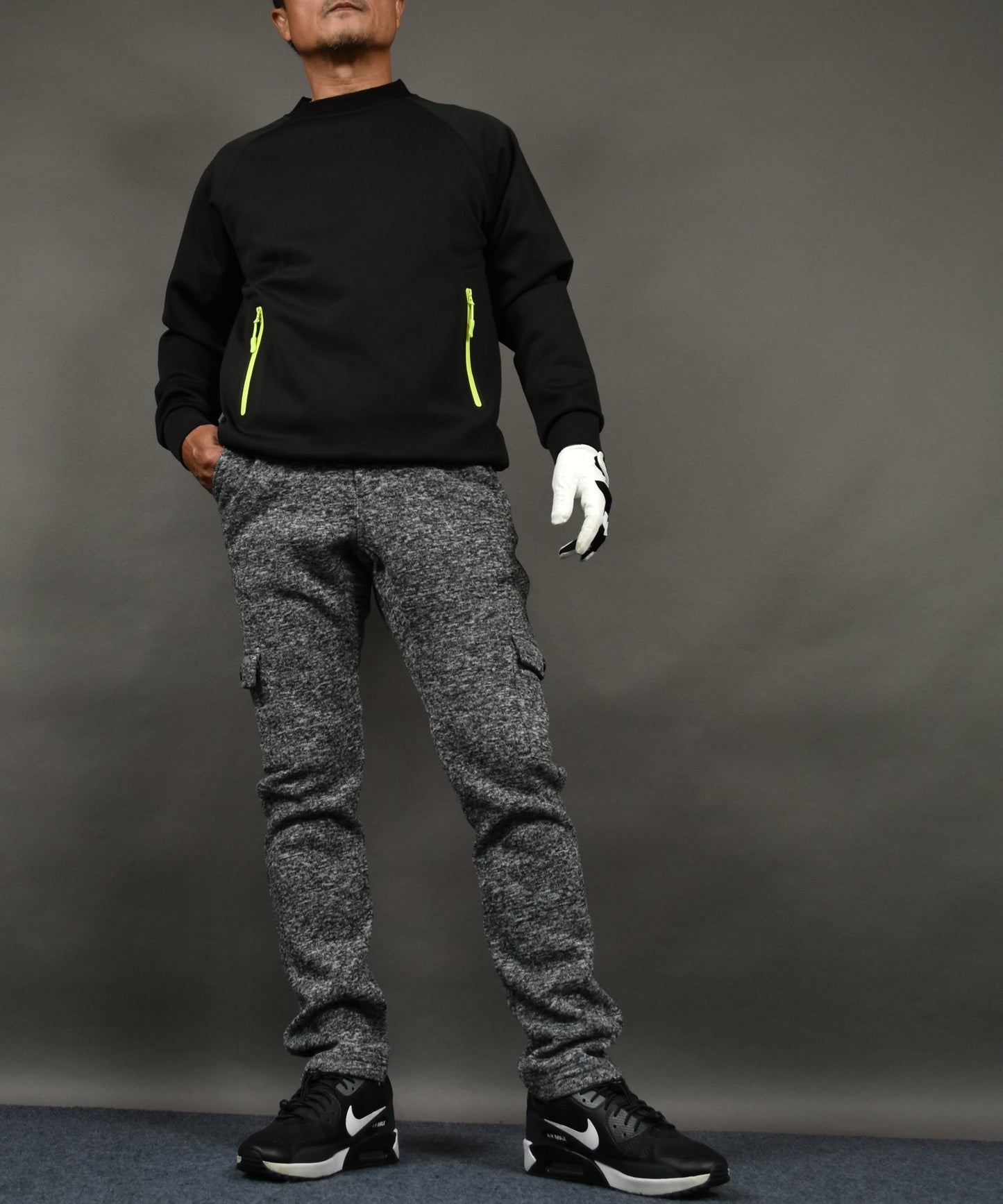 防寒スライバーニットストレッチカーゴタイプパンツ(CG-NF52202)