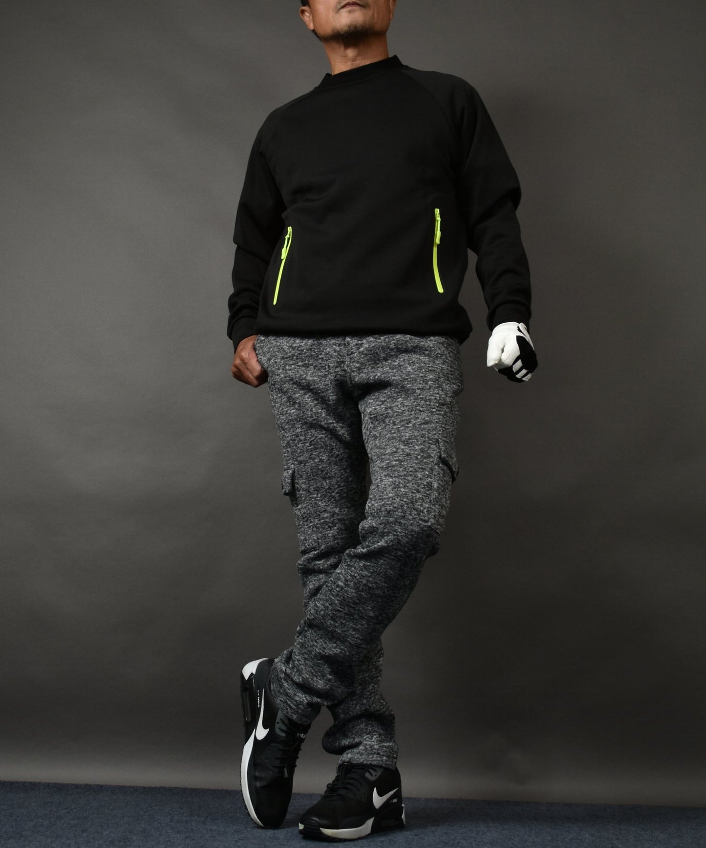 防寒スライバーニットストレッチカーゴタイプパンツ(CG-NF52202)