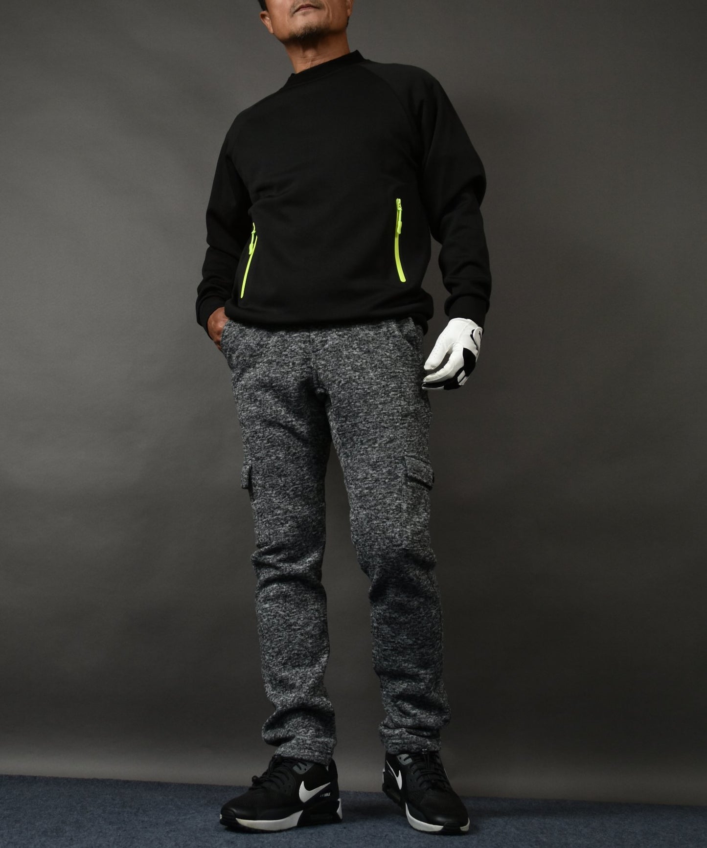 防寒スライバーニットストレッチカーゴタイプパンツ(CG-NF52202)