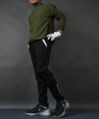 No1人気！ポンチ素材アンクル丈テーパードゴルフパンツ(CG-25010)