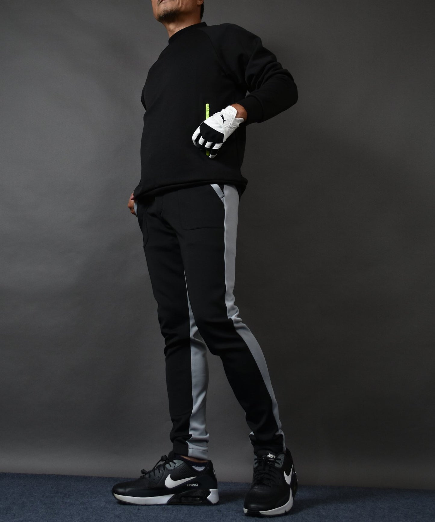 前後切替ストレッチポンチゴルフパンツ(CG-22038)