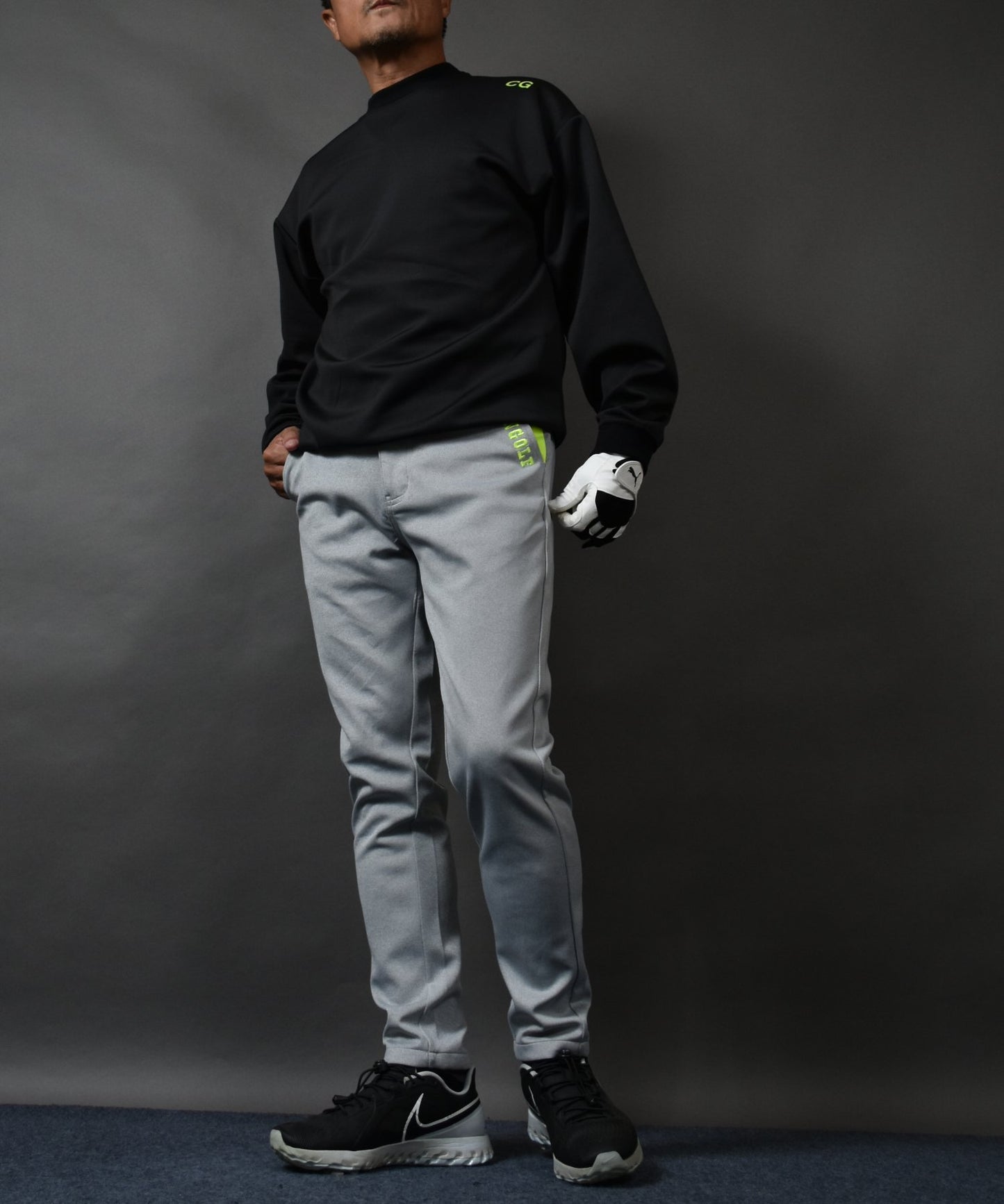 ストレッチポンチテーパードゴルフパンツ(CG-23031)