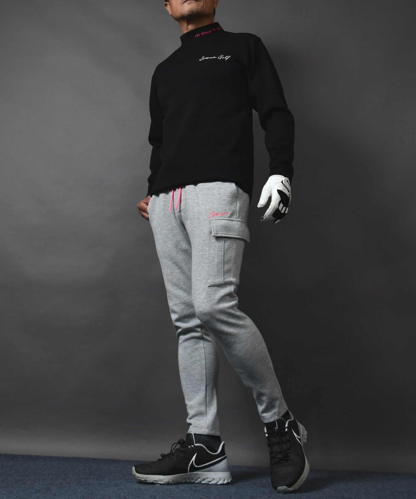 エアーポンチカーゴタイプテーパードゴルフパンツ(CG-24014)