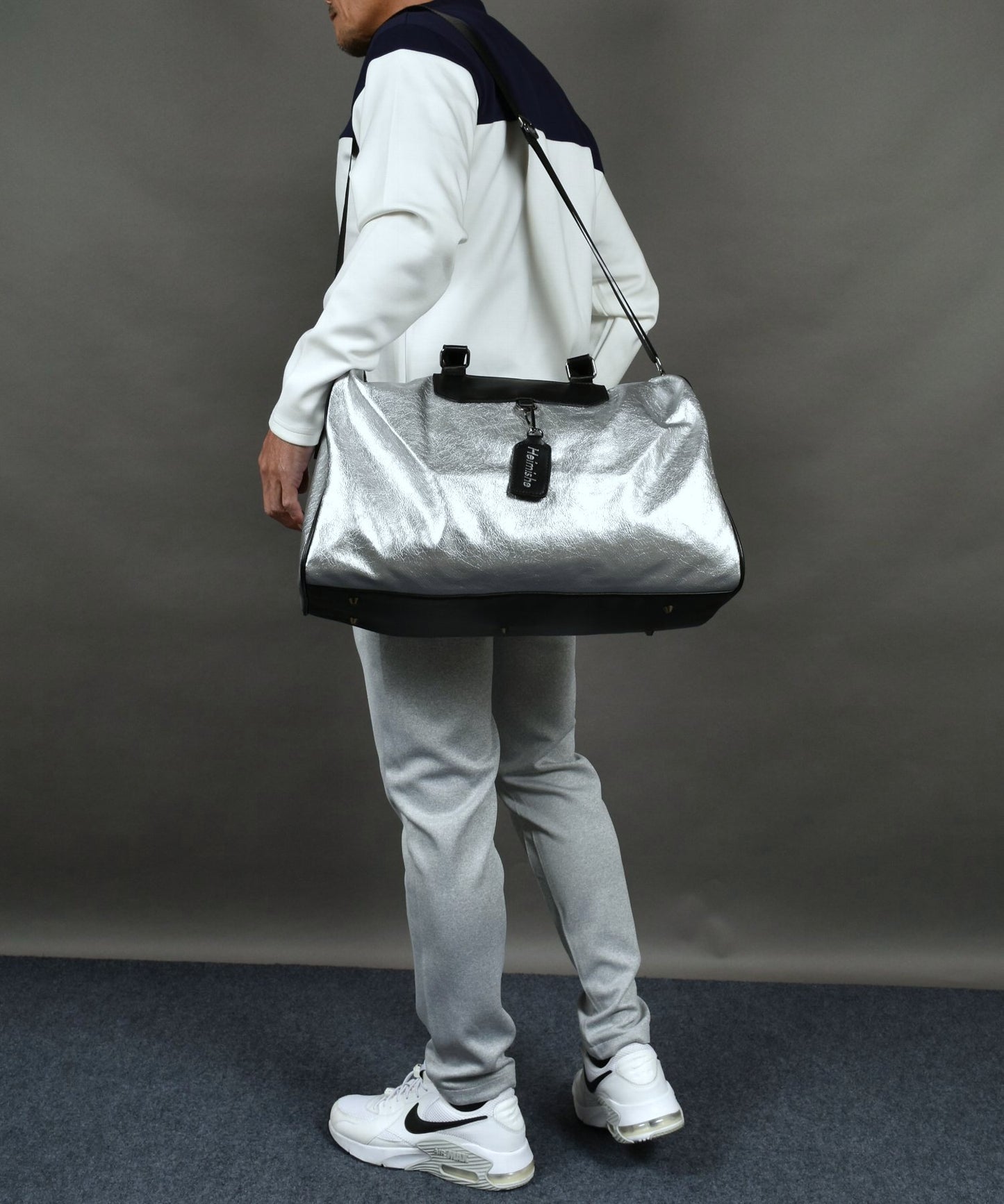 スーツケースに掛けられるキャリーオン2WAYボストンバッグ(CG-AB51101)