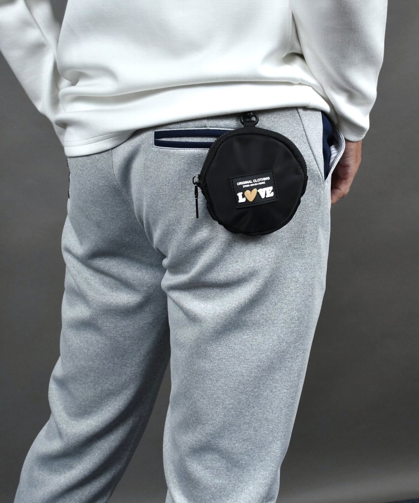 スーツケースに掛けられるワッペンデザインキャリーオン2WAYボストンバッグ(CG-AB51102)