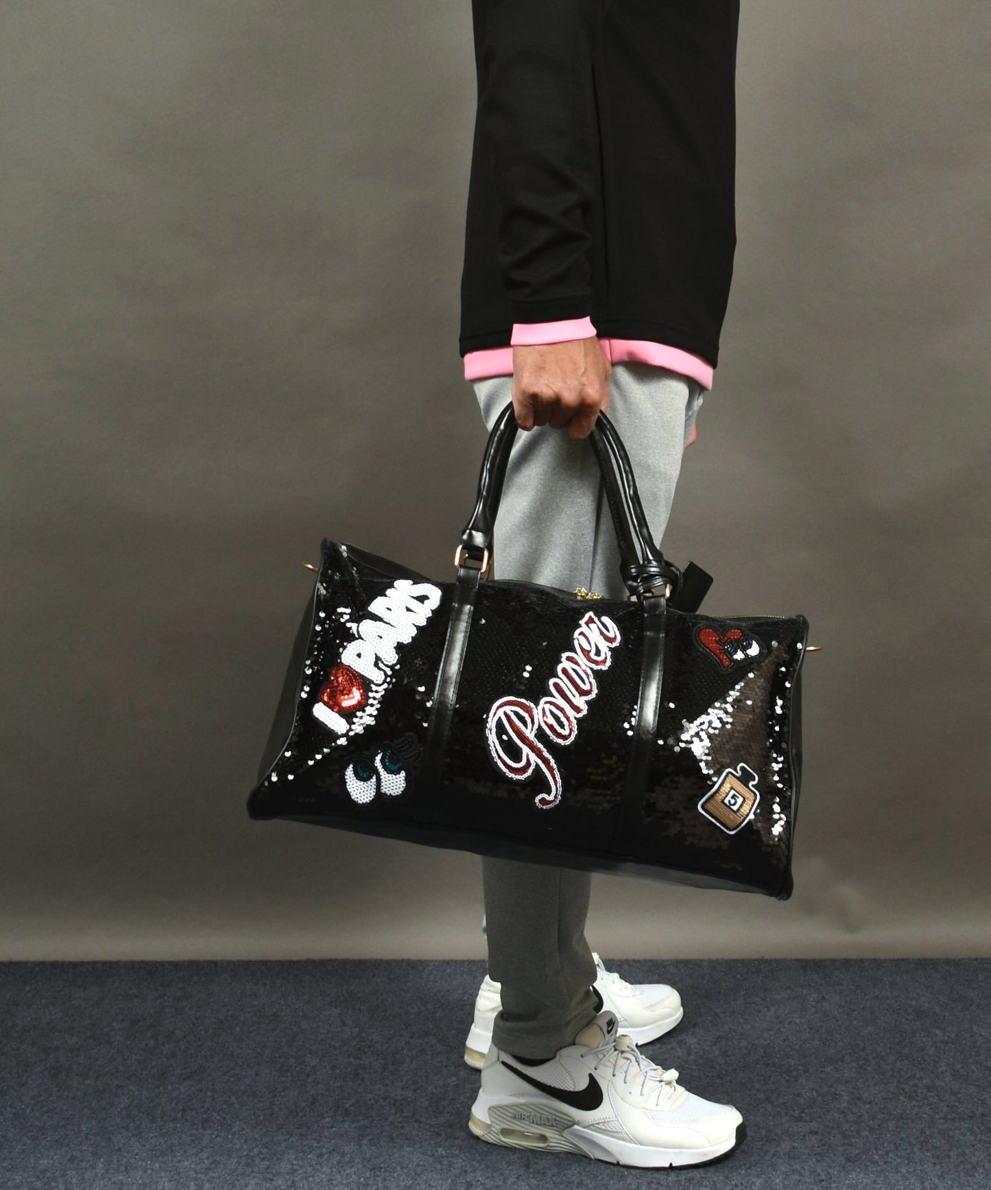 スパンコール2WAYボストンバッグ(CG-AB51103)