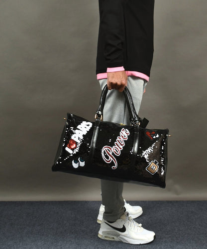 スパンコール2WAYボストンバッグ(CG-AB51103)