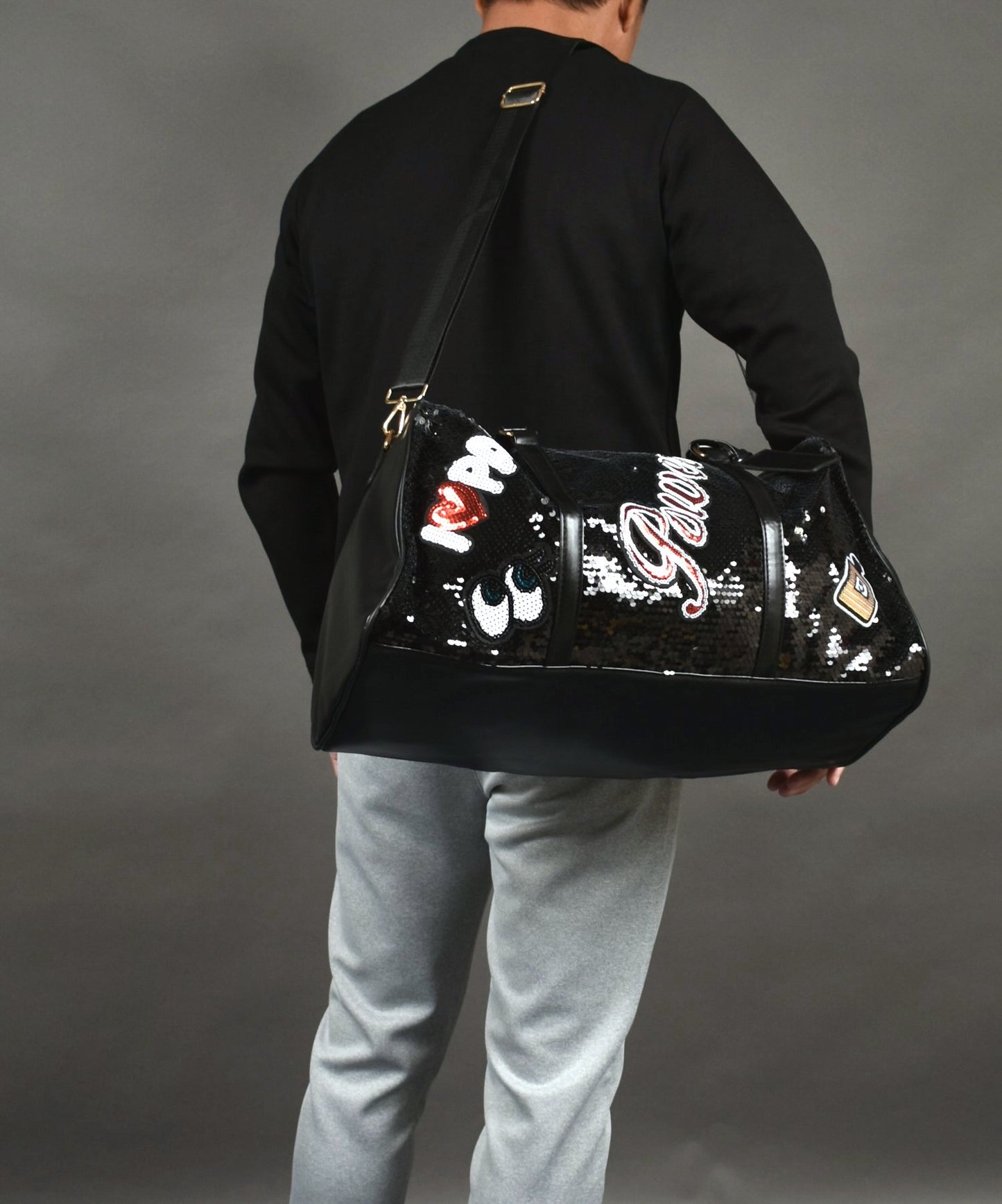 スパンコール2WAYボストンバッグ(CG-AB51103)