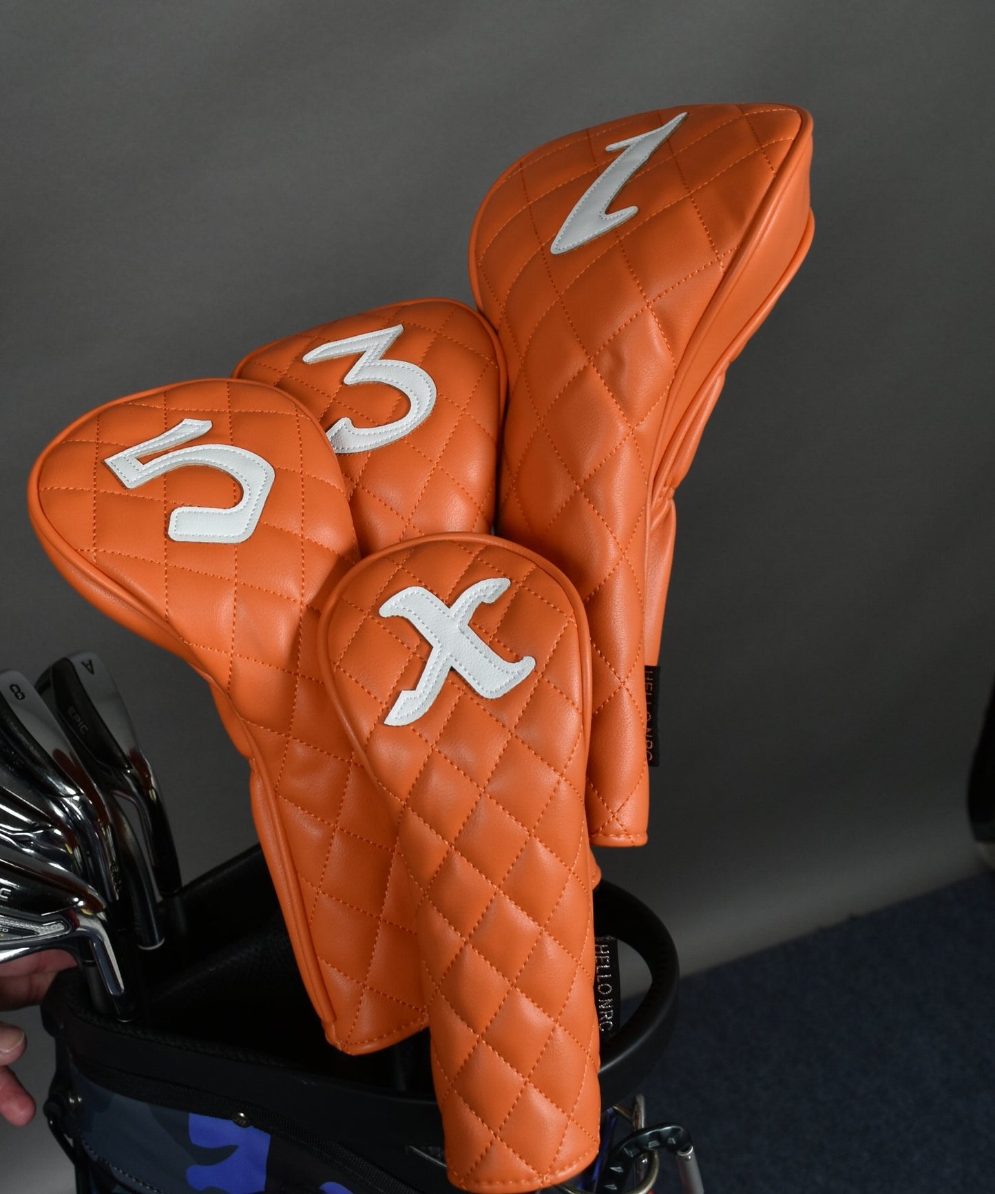 ゴルフクラブをしっかり守ってくれるヘッドカバー4Pセット(CG-AB51104)