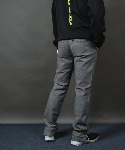 丈夫なカツラギストレッチ素材 美脚総柄ゴルフパンツ(CG-NF1702)