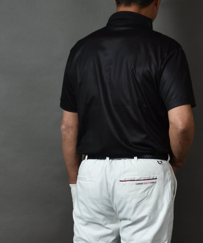 ツアープロのおススメ！DRY素材ボタンダウン半袖ツアーポロシャツ（CG-SP6007S）