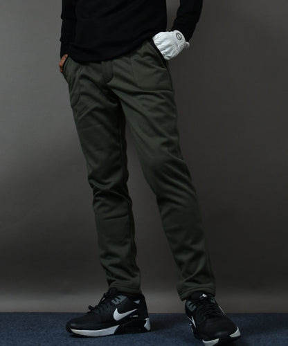 3層構造で寒風をシャットアウト裏フリース防風ゴルフパンツ(CG-25024)