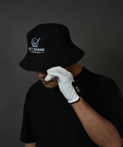 NO! SHANKロゴ入り　サイズ調整ができるバケットハット(CG-CAP26)