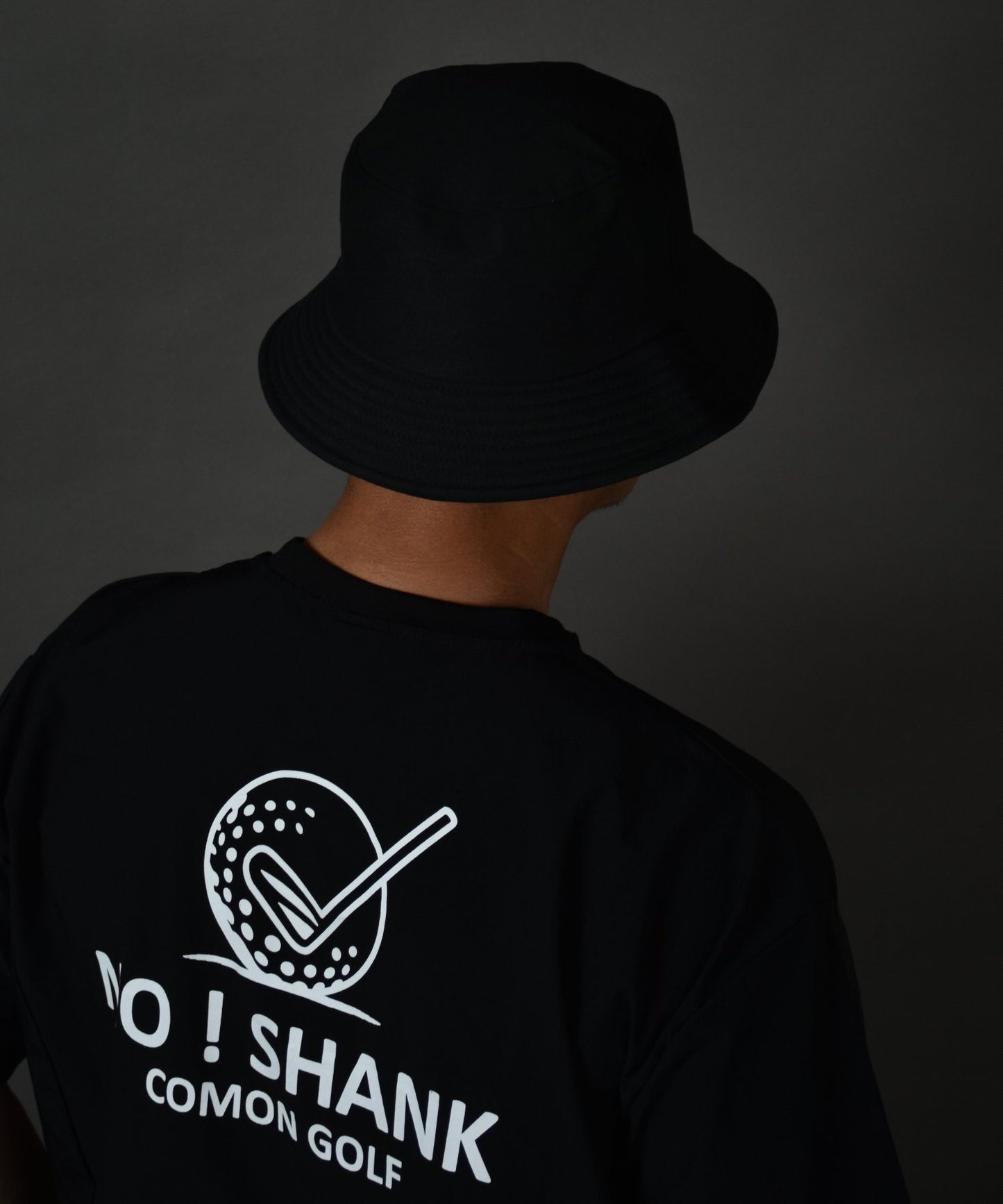 NO! SHANKロゴ入り　サイズ調整ができるバケットハット(CG-CAP26)