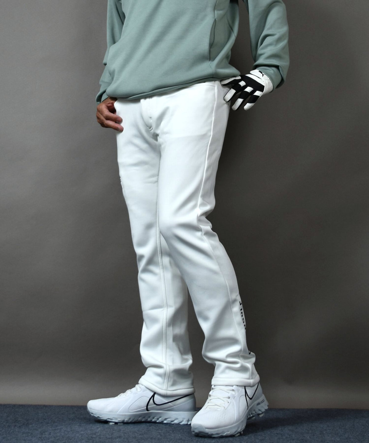 暖かいのに、驚くほどスッキリ！裏フリース防寒ストレッチスタイリッシュパンツ(CG-NF1901)
