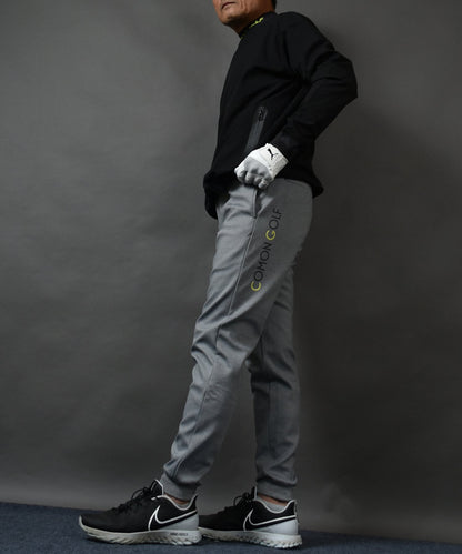 暖かくてノンストレス 裏起毛フリース ボンディング ジョガータイプゴルフパンツ(CG-22020)