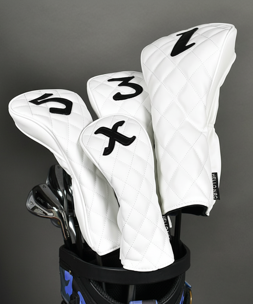 ゴルフクラブをしっかり守ってくれるヘッドカバー4Pセット(CG-AB51104)