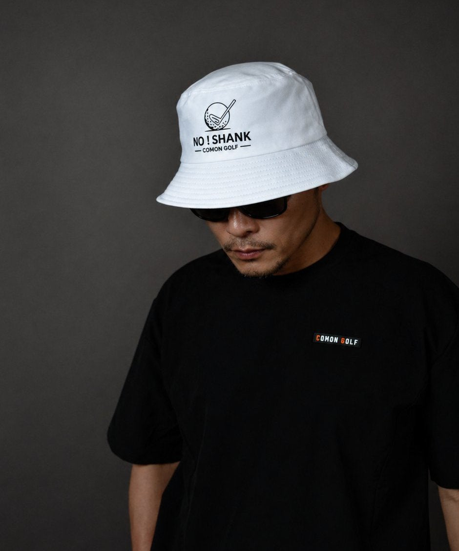 NO! SHANKロゴ入り　サイズ調整ができるバケットハット(CG-CAP26)