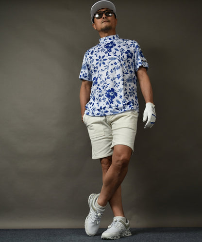 絶妙な膝上丈がカッコいい！ストレッチ コーデュロイゴルフショートパンツ(CG-S24001)