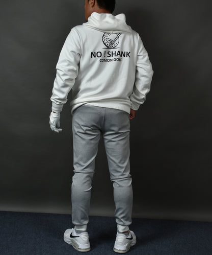 プリント入り ポンチスウェット素材 フーディーゴルフジャケット(CG-JK5012)