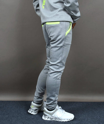 裏フリースボンディングポケットラインストレッチテーパードゴルフパンツ(CG-22026)