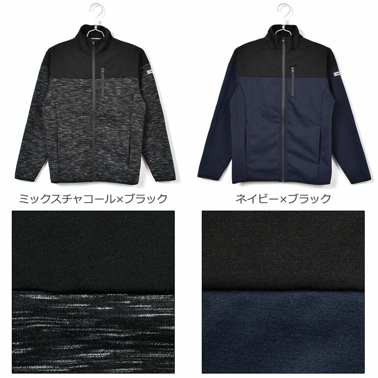 3層構造裏フリース防風ゴルフブルゾン (CG-JK024)