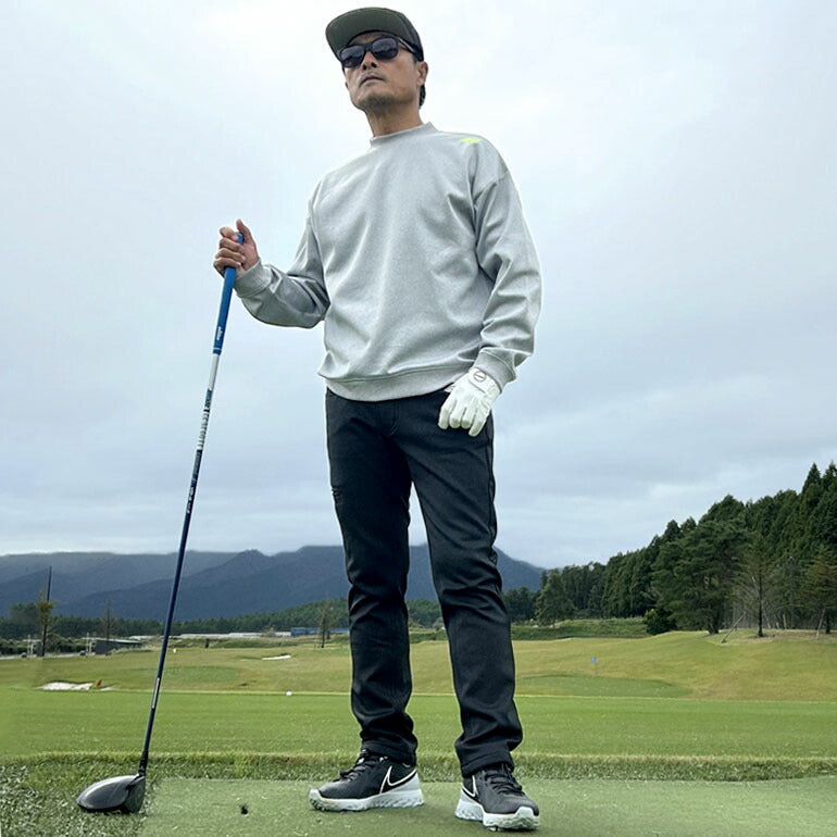 超暖かい裏フリースボンディングストレッチゴルフパンツ(CG-NF1901)