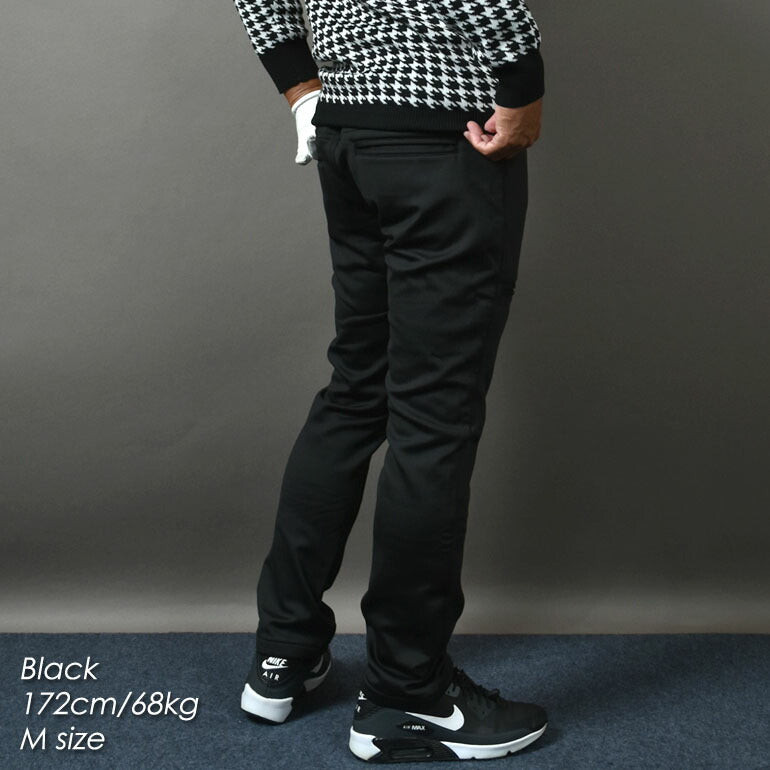 超暖かい裏フリースボンディングストレッチゴルフパンツ(CG-NF1901)